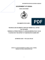 Sampe of Tender Document DTCN - Jharigam - Medena