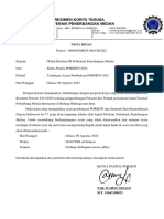 Surat Undangan Pembukaan Porseni Wakil Direktur Iii Poltekbang Medan