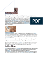 Soils of Iran: Drainage