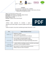 AGENDA Guvernanața Democratica in Scoala