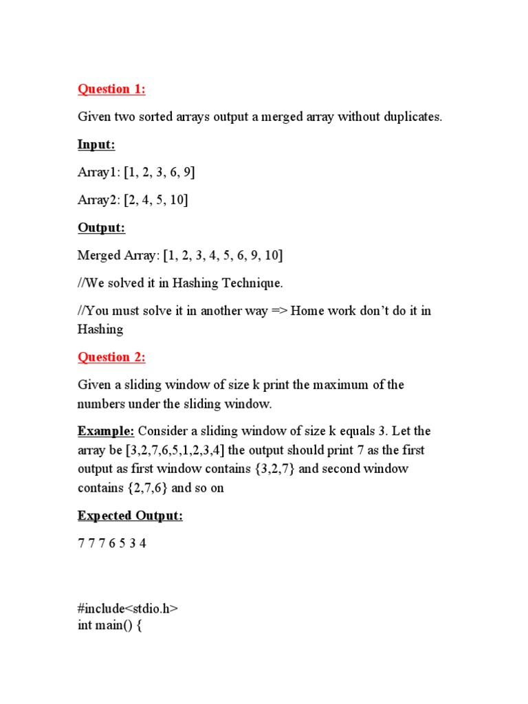 Zoho array questions pdf array data structure software engineering
