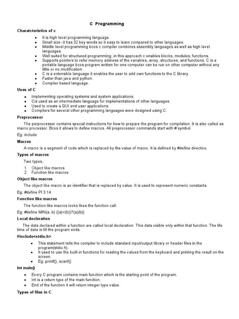 basics-of-embedded-c-program-c-programming-nursing-student-tips