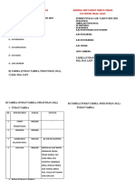 Agenda Mesyuarat Tabika Kemas