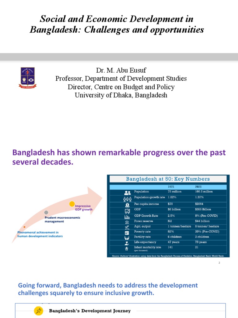 Inclusive Development - DR Eusuf - May 2022 | PDF | Economic Inequality ...