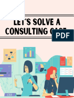 Career Edge - Let's Solve A Consulting Case