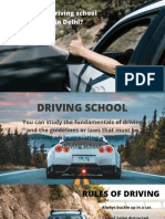 How Can I Get Driving School Certificate in Delhi