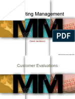 MM - Customer Evaluations