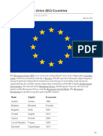List of European Union EU Countries