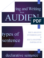 Identifying and Writing For An Audience