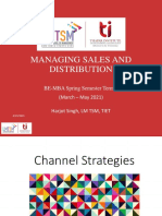 Channel Strategies