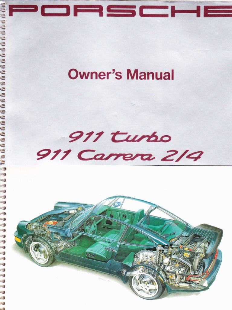 964 Owners Manual | PDF | Engines | Brake