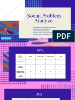 Social Problem Analyze
