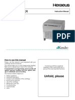 Heraeus Multifuge 4KR-User Manual