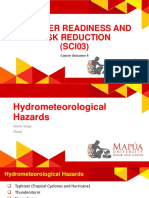 Disaster readiness hydrometeorological hazards flood preparedness