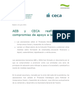 Aeb y Ceca Reafirman Su Compromiso de Apoyo A La Sociedad 1