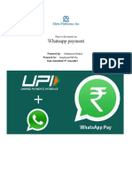 Whatsapp Pay - Rashid