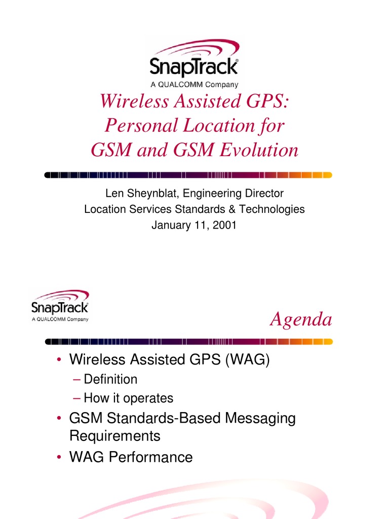Wireless Assisted GPS: Personal Location For GSM and GSM Evolution | PDF