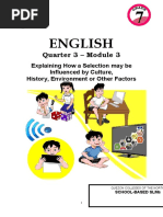 English: Quarter 3 - Module 3