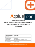 L4-UAE-046C (Rev 4) Radiographic Examination Procedure (Scar System)