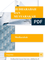 Mudharabah dan Musyarakah