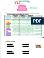 Los Polígonos - Ejercicio de Matemáticas