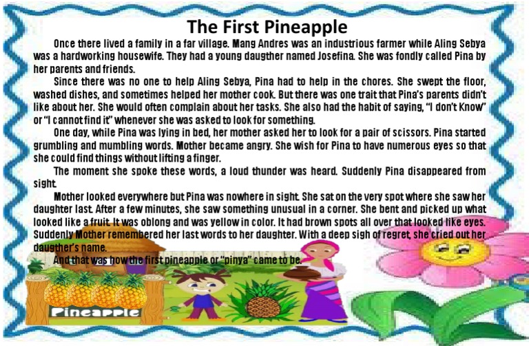 Alamat NG Pinya | PDF