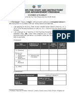 Full Time Sikap Statement of Eligibility