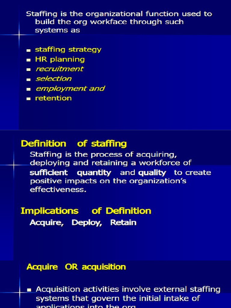 Staffing PDF