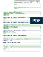 2 Standards de Tolerances Oxycoupage... 3