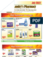 Landry's Pharmacy - July 2011 On Sale Flyer 