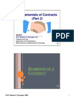 Fundamentals of Contracts Part 2 Elements