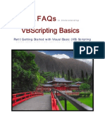 Just The FAQs To VB Scripting Basics