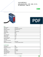 Anti Collosion Photo Cell Data Sheet