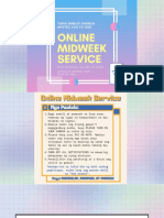 Online Midweek Service