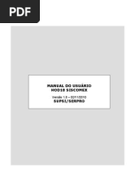 Manual Do Usuario HOD10 SISCOMEX