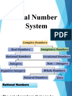 Real Number System Fundamentals