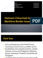 Vietnam-China East Sea Issue