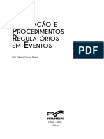 Legislação e Procedimentos Regulatórios em Eventos