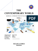 Module 1the Contemporary World Puda Jesrile