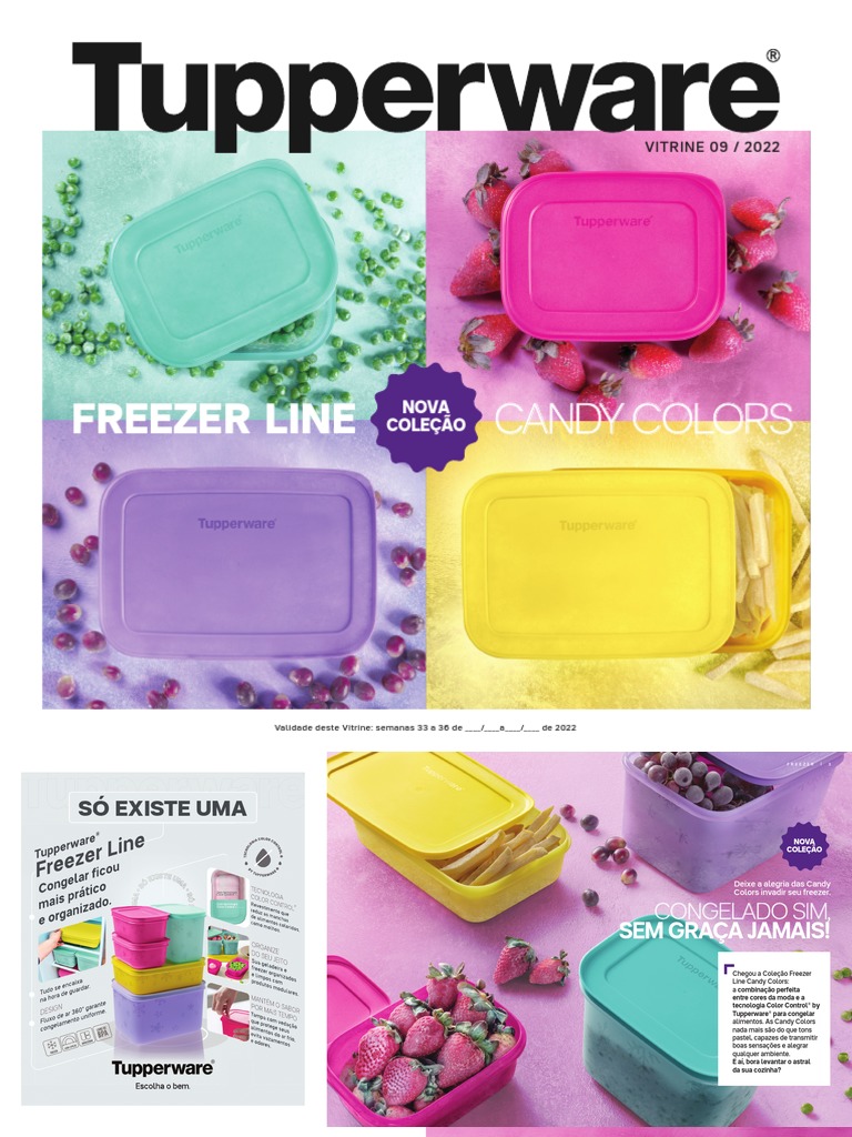 Linha Tupper Baby Potinho / Pratinho / Redondinha / Copinho / Mamadeira  Tupperware - MONTE SEU KIT