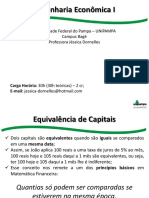 Aula 4 - Equivalência de Capitais