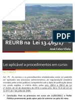 REURB na Lei 13.465/17: Flexibilização de parâmetros e gratuidade de emolumentos