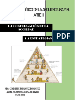 1.1 Conformacion de La Sociedad y 1.2 Estrategias Urbanas