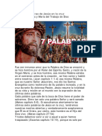 Las Siete Palabras de Jesus en La Cruz