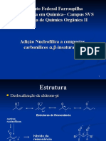 Adição nucleofílica em sistemas α,β-insaturados