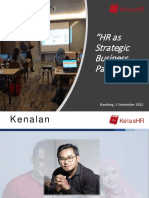 HR As Strategic Business Partner