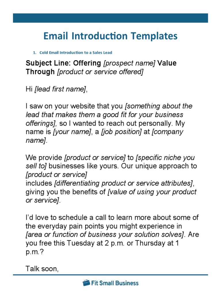 Business Email Introduction Templates | PDF | Expert | Cognitive Science