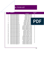 TEMPLATE List To Do