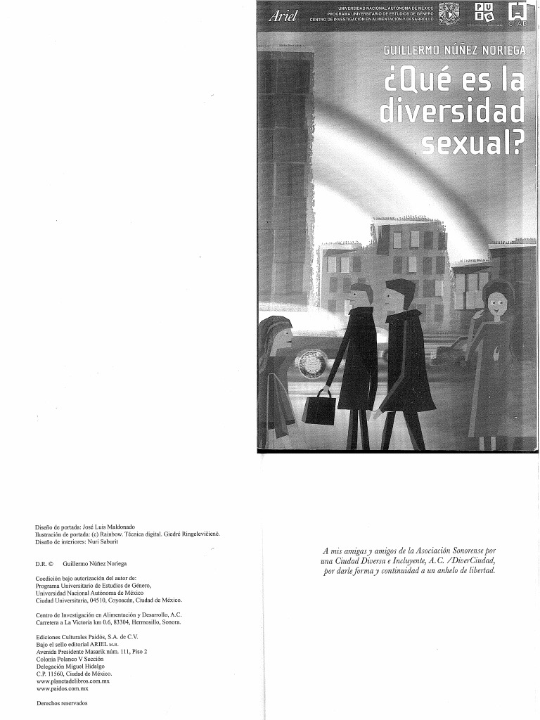 Guillermo Nuñez Noriega - Que Es La Diversidad Sexual - Cap 4 | PDF