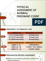 Physical Assessment of a Pregnant Client